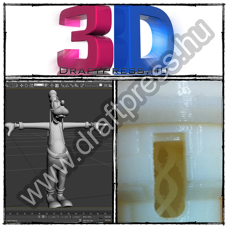 3D nyomtats Draftpress.hu