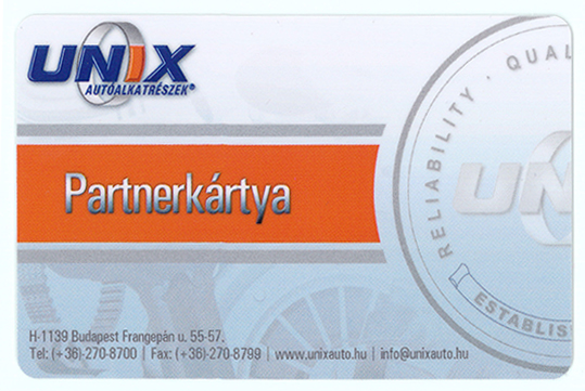 Unix kedvezmnykrtya