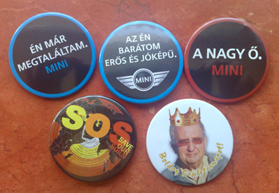 kocsipénz pop-kitűző popkitűző, kocsipénz