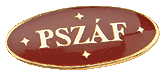 PSZáF kitűzők