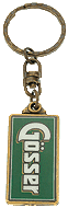 antikolt bronz kulctartó