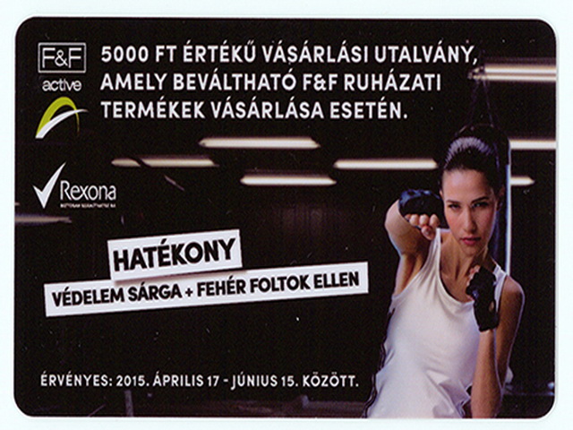 F&F vásárlókártya