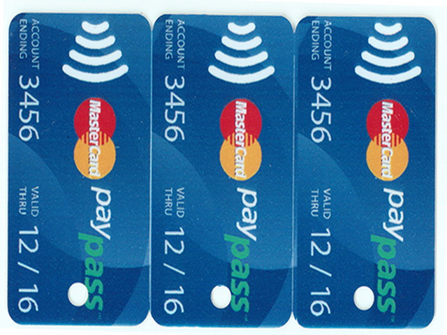 Paypass plasztikkártya