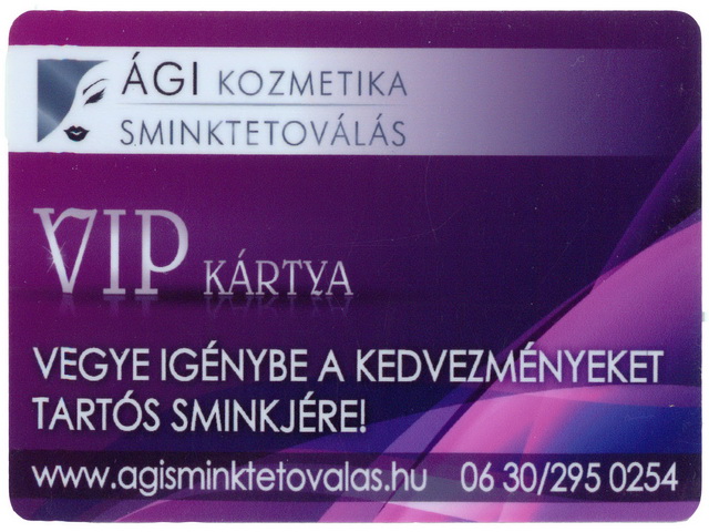Céges plasztik kártya