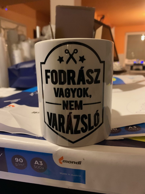 Bögre nyomtatás