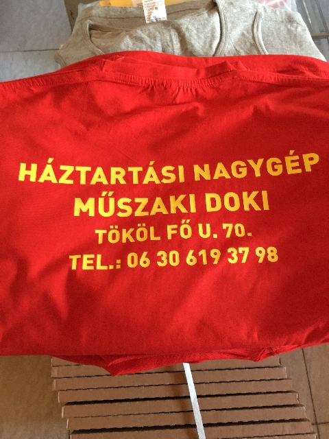 póló nyomtatás